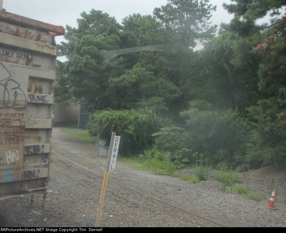 Former East leg of the wye, no longer a wye